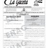 La Gaceta N° 35,826 del 19 de enero de 2022